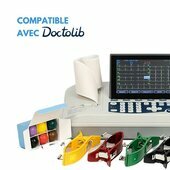 3 channels cardiomate ecg device